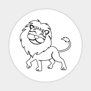 Cute lion Magnet